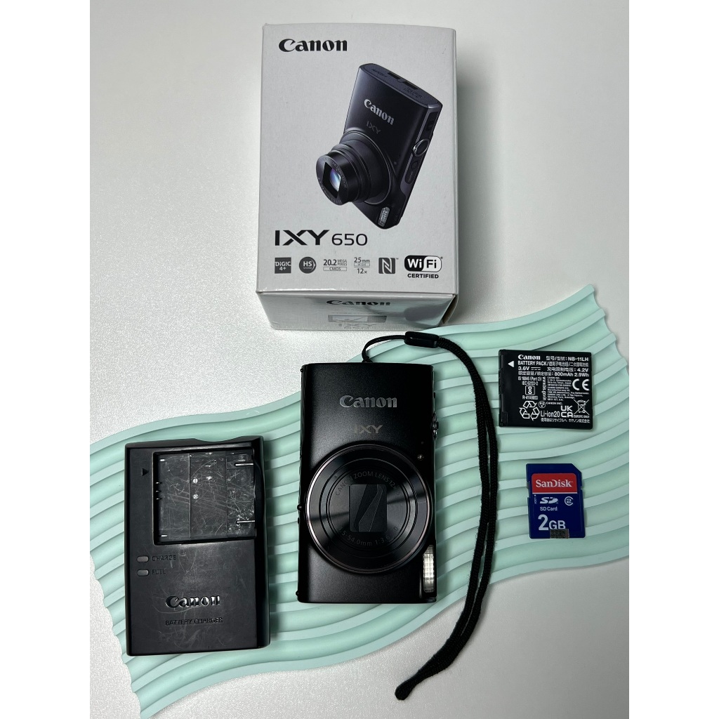 CANON IXY 650 / IXUS 285 HS 🖤 (Box)