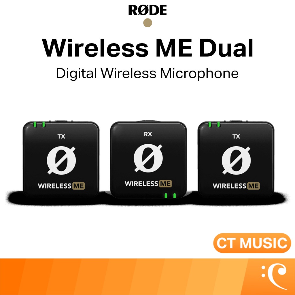 RØDE Wireless ME Dual ไมโครโฟน ไมโครโฟนไร้สาย ไมค์ติดกล้อง