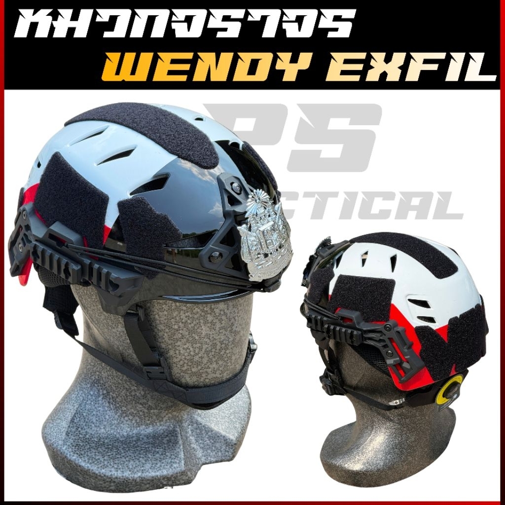 หมวกจราจร , หมวกสายตรวจ ทรงWendy Exfil