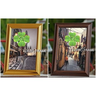 กรอบรูปรอนทองใหญ่ TURBO FRAME เพื่อใส่ใบประกาศ ขนาด A4 , B5 …