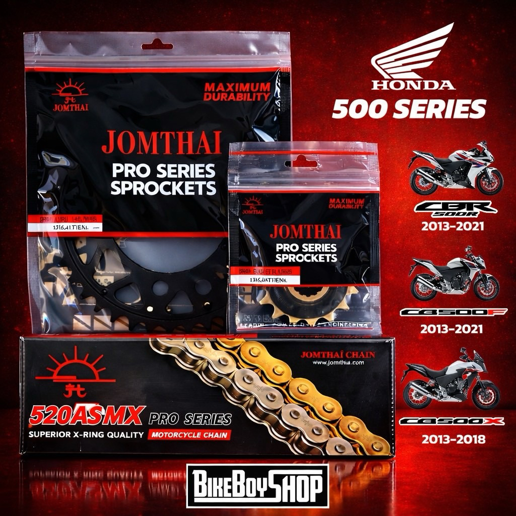 ชุดโซ่สเตอร์ CBR500R(2013-2021)/CB500F(2013-2021)/CB500X(2013-2018)