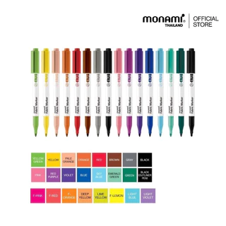 Monami ปากกามาร์คเกอร์เขียนผ้า รุ่น Fabric Marker 470 (ด้ามเดี่ยว)