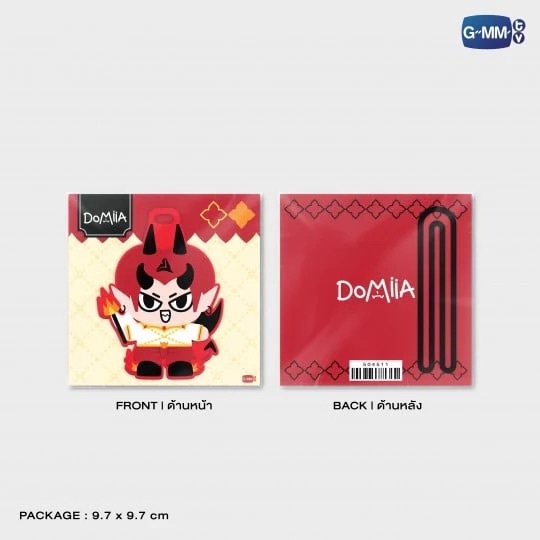DOMIIA CHARACTER RUBBER TAG [พร้อมส่ง]