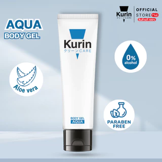 [ แพ็คคู่ 2 หลอด ] KURIN CARE AQUA BODY GEL เจลหล่อลื่น สูตรน้ำ ขนาด 100 ml