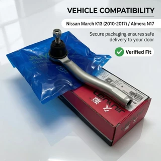 JIUYUAN ลูกหมากแร็กไม้ตีกลอง nissan March K13/ Almera N17 นิสสัน มาร์ช อัลเมร่า เกรดอย่างดี 48520/48640-1HM0A