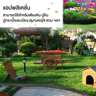 ขอบกันดิน ขอบกั้นดิน 10เมตร ( พร้อมตะปู) อย่างดี มีคุณภาพ ใช้งานยาวนาน จัดสวน ที่กันดินไหล กันหิน