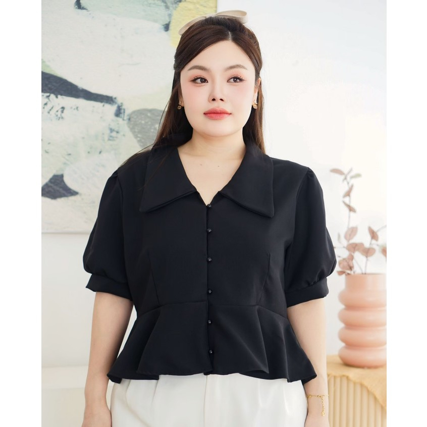 Elora Shape Blouse เสื้อทรงสวย ดีไซน์คอปกหวาน ใส่แล้วดูสุภาพแพง