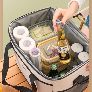 กระเป๋าเก็บความเย็น 6L/12L กระเป๋าเก็บอุณหภูมิ เก็บความเย็น/ความร้อน ปิคนิก ตั้งแคมป์ กระเป๋าอเนกประสงค์