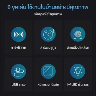 NexCub โต๊ะข้างเตียงอัจฉริยะ ไม้เนื้อแข็ง ไม่มีกลิ่น โต๊ะข้างเตียง S15 ชาร์จไร้สาย+USB+ลำโพง+กุญแจรหัส หนังพรีเมียม
