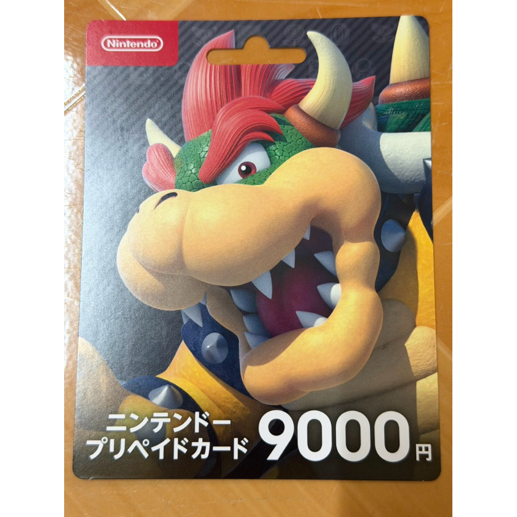 Nintendo บัตรเติม eshop Japan จำนวน 9000¥