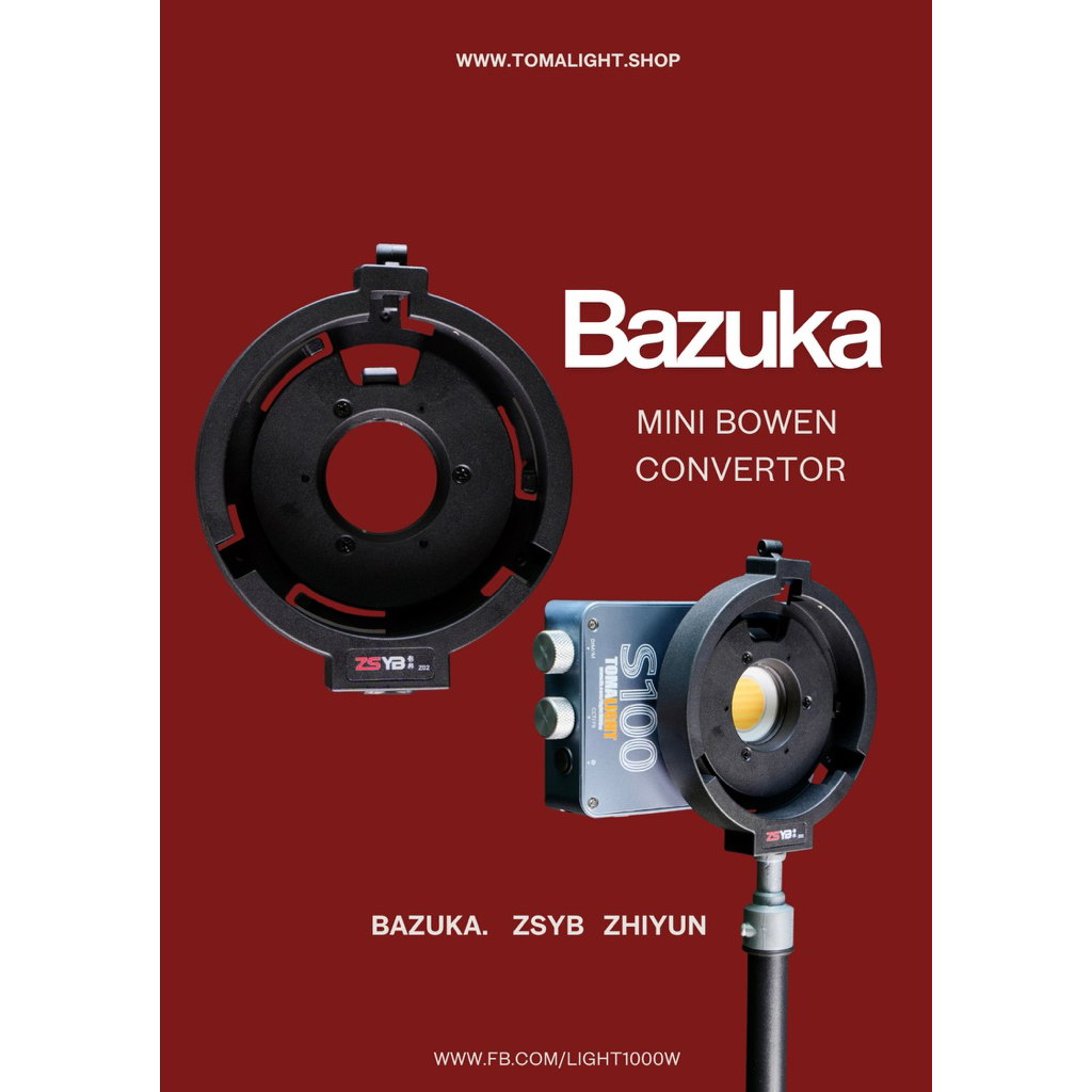 [สต๊อกไทย] ตัวแปลง mini ZSYB BAZUKA ZEIYUN ไปเป็น Bowen ปรกติ
