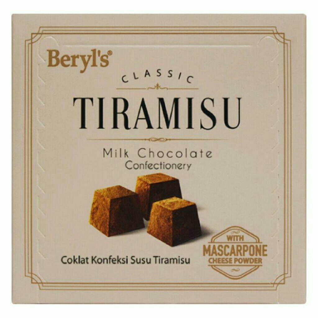 🇲🇾 Beryl's Tiramisu Chocolate Collection ~ Malaysia | Almond-Dark-Matcha (GreenTea)-Milk-White-Mango-Strawberry-Durian |