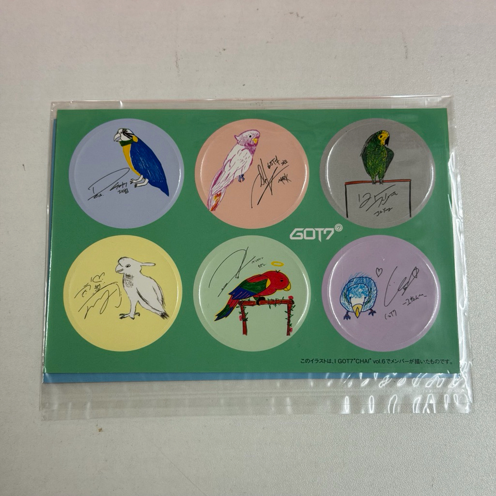 สติ๊กเกอร์ GOT7 Official ของแท้💯