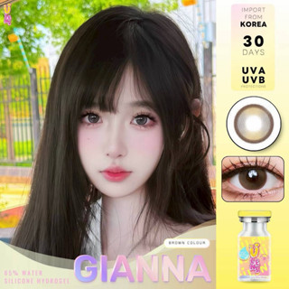 คอนแทคเลนส์ Ulens ซิลิโคน ไฮโดเจล Gianna ค่าอมน้ำ65%