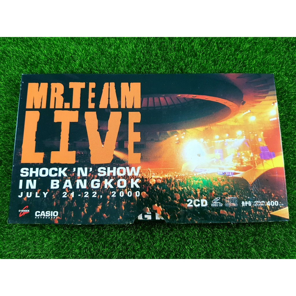 VCD คอนเสิร์ต Mr.Team Live Shock 'N' Show In Bangkok July 21-22 2000