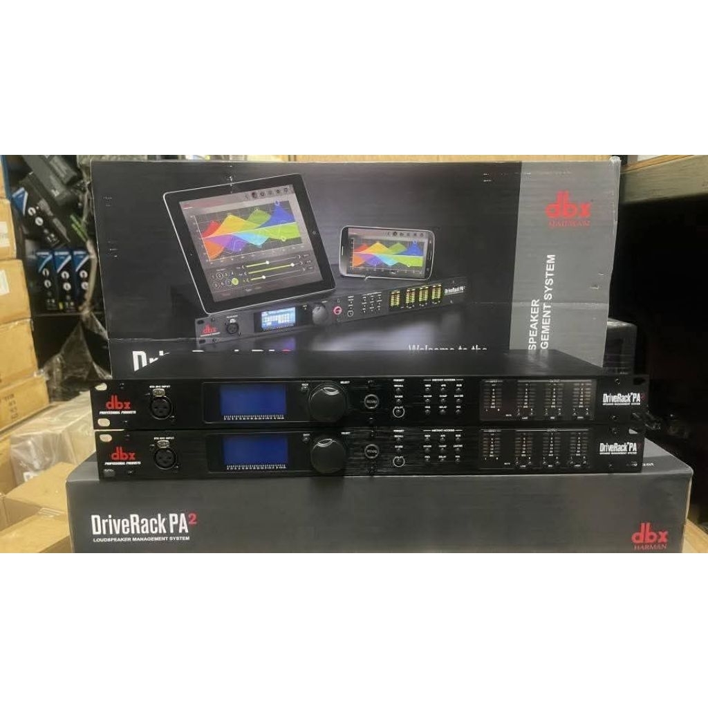 DBX PA2 เหมาะงานเครื่องเสียงกลางแจ้ง/ร้าน/เวที กันหอน Auto Setup