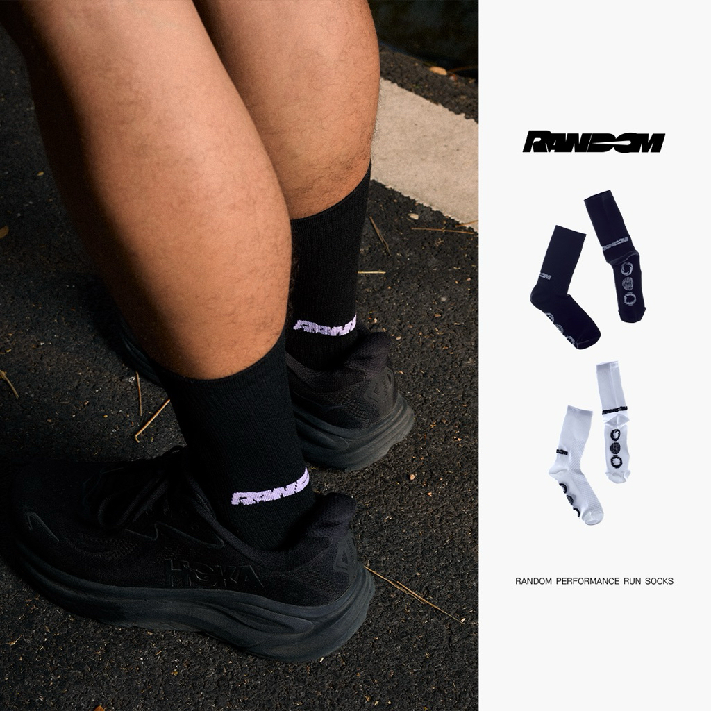 Random Performance Run Socks