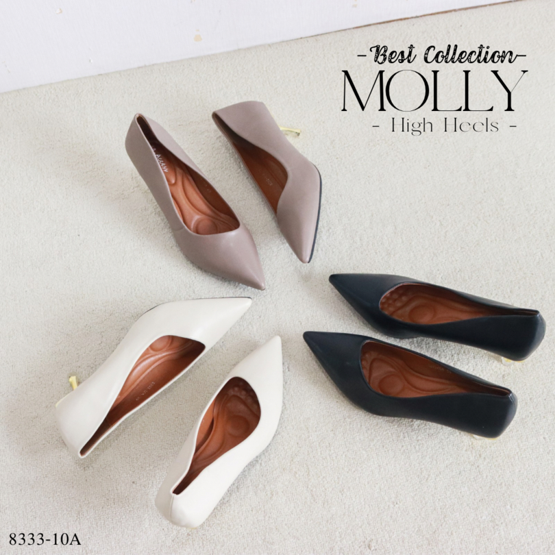 Mgaccess 'Molly High Heels Shoes' 8333-10A รองเท้าคัทชู