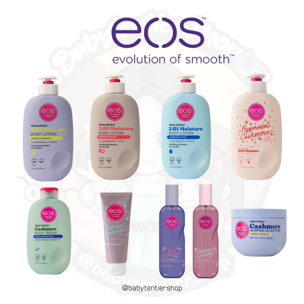 พร้อมส่ง🛵 โลชั่น eos Shea Better 24 Hour Moisture Body Lotion 473mL 🇺🇸⭐️