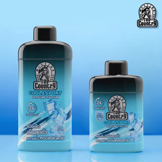 [PACK X2] MISTINE TOP COUNTRY COOL & SPORT PERFUME TALCUM แป้งเย็นทาตัว