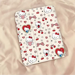 🚚พร้อมส่ง🚚case Samsung Tab S11 A11 A9 S8 Hellokitty S10 FE S9+ S7 มีที่ใส่ปากกา S6 Lite S9 FE A7L