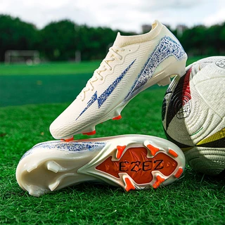 EZEZ（อีซี่）Typhoon Elite FG รองเท้าสตั๊ด รองเท้าฟุตบอลผู้ชาย Size 36-45 น้ำหนักเบา ทนทาน กระชับหน้าเท้า สวมใส่สบาย