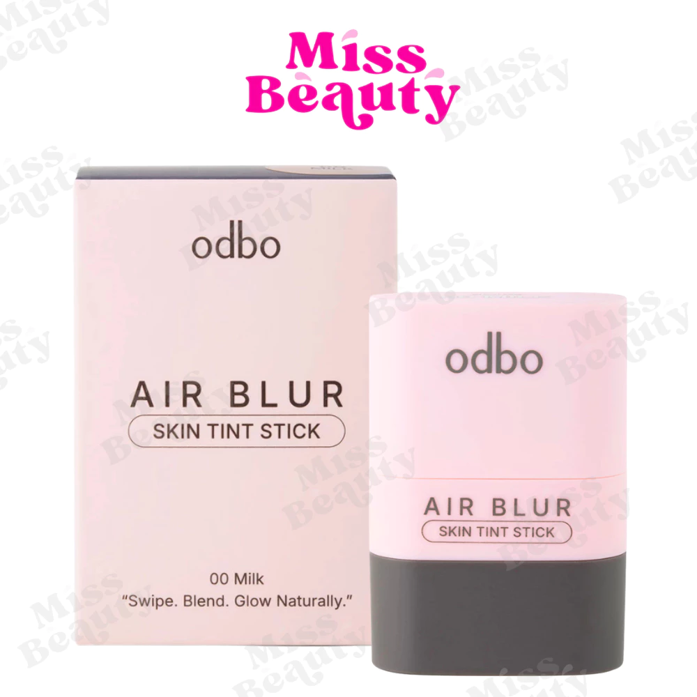 OD4015 ODBO Air Blur Skin Tint Stick โอดีบีโอ แอร์ เบลอ สกิน ทิ้นต์ สติ๊ก รองพื้น สติ๊ก มีแปรงเกลี่ย ในตัว 8.5 กรัม