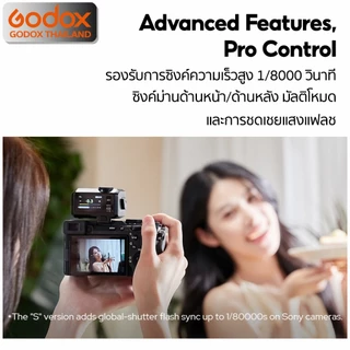 Godox Flash iT30Pro -TTL HSS Lithium Battery, iFlash, Pocket Flash ( TR, MA02 ) / Godox Thailand