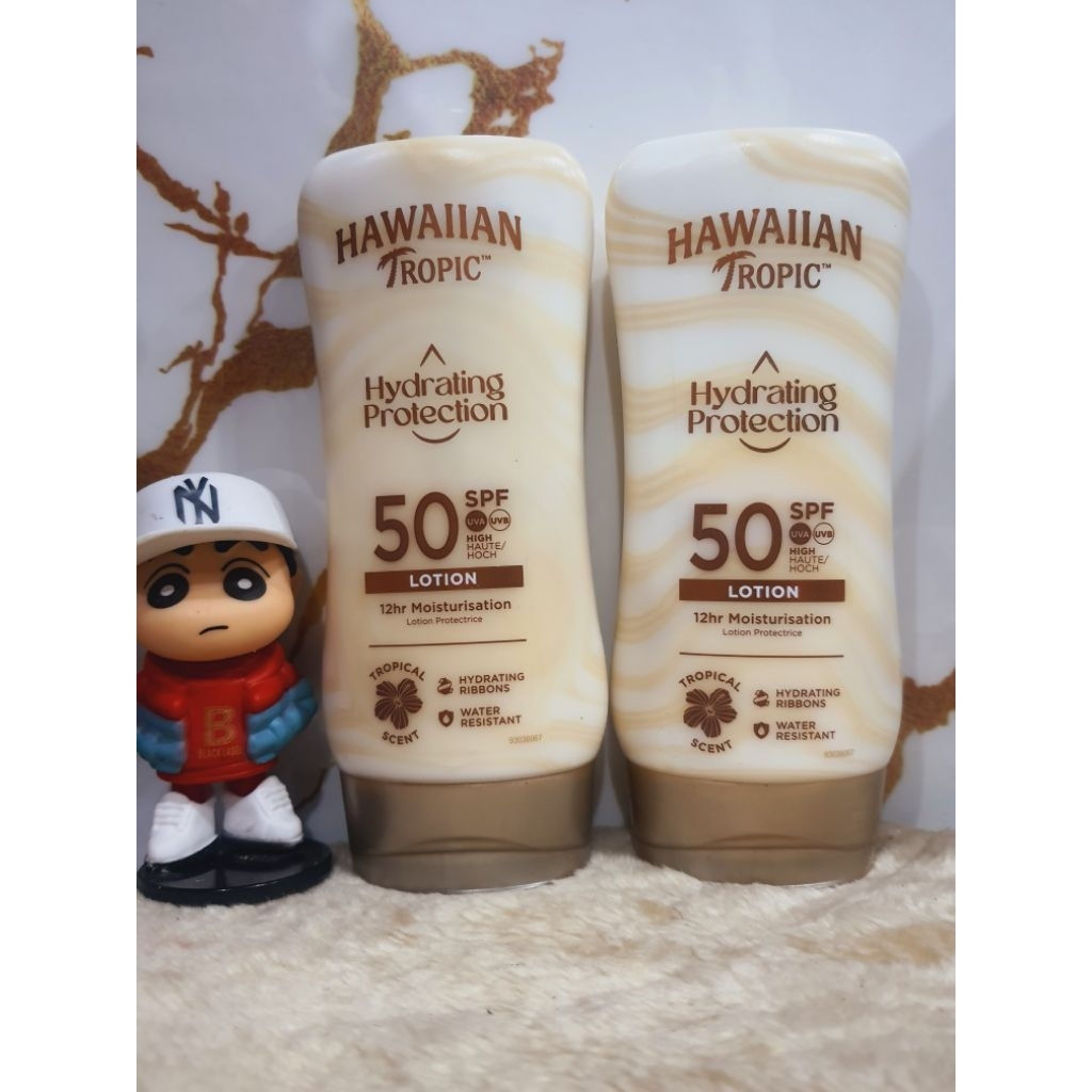 1แถม1❤Hawaiian Tropic Hydrating Protection SPF50 180ml