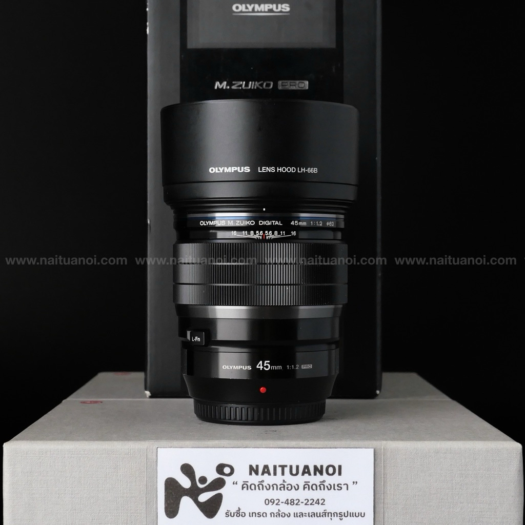 ( Used!! ) Olympus ED 45 F1.2 Pro Black <Mint>