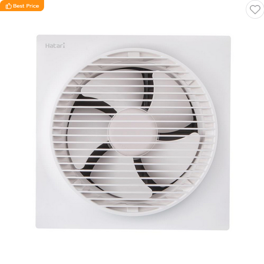 พัดลมดูดอากาศผนัง 10 นิ้ว HATARI VW25M1(G)