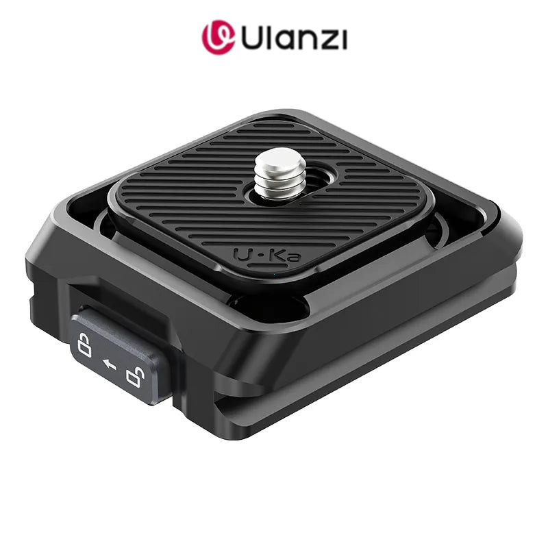 Ulanzi UKA01 Quick Release Kit เพลทกล้อง เพลทปลดเร็ว ต่อขาตั้ง ระบบ Uka/F38 รองรับ DSLR mirrorless