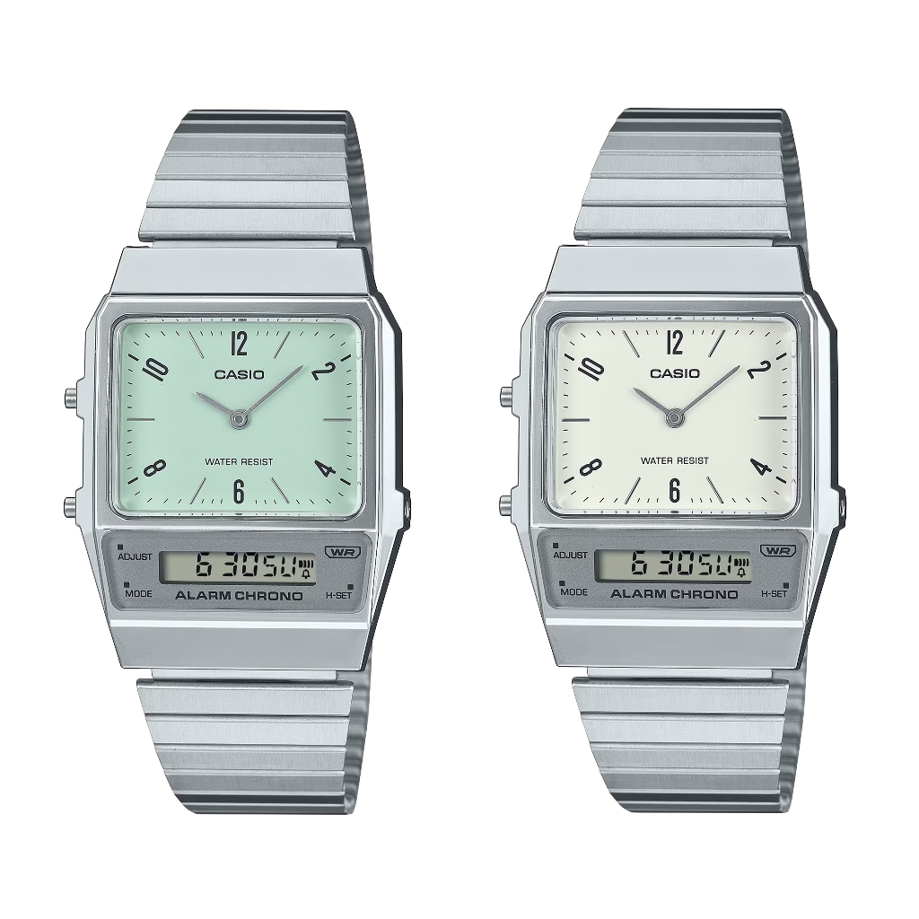 CASIO VINTAGE ของแท้ รุ่น AQ-800E , AQ-800E-3A , AQ-800E-7A2