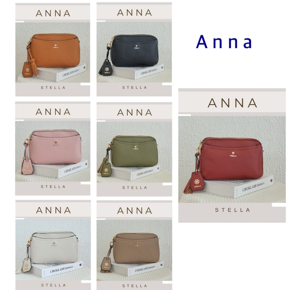 Stella กระเป๋าสะพายข้าง กระเป๋าถือ รุ่นANNA