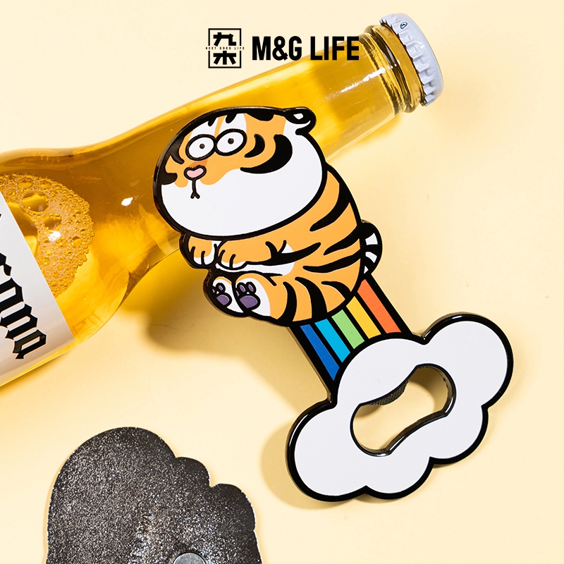 M&G LIFE x Alexander the Fat Tiger Rainbow Fart Series Bottle Opener
