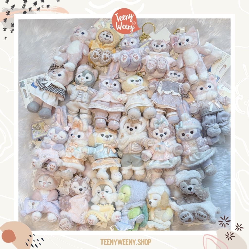 พวงกุญแจ Duffy and Friends Shanghai Disneyland Keychain