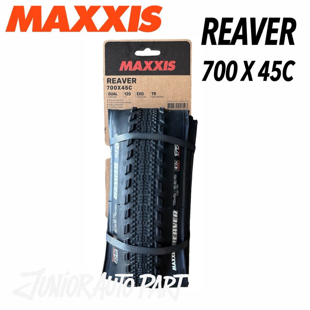 ยางนอก ขอบพับ MAXXIS REAVER 700X45C (1 เส้น)