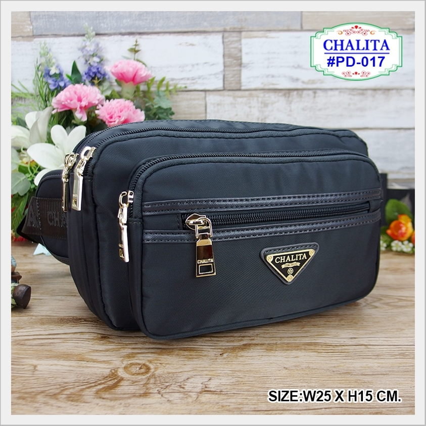 กระเป๋าคาดเอว รุ่น PD-017 ยี่ห้อ CHALITA #มีเก็บปลายทาง #คาดเอวแม่ค้า #กระเป๋าขายของ #กระเป๋าแม่ค้า