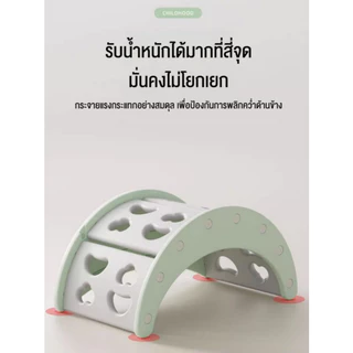 ชุดปีนป่าย ชุดปีนป่ายเด็ก สไลเดอร์+เก้าอี้โยก อุปกรณ์เล่นเด็กปลอดภัย สำหรับเด็กทารก 3-in-1 1-6 ปี