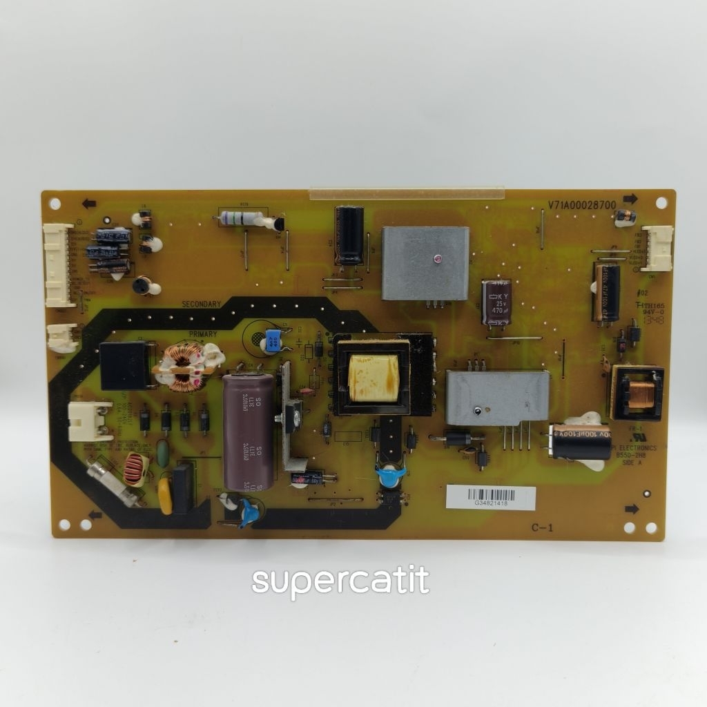 เพาเวอร์ซัพพลาย TV Toshibaรุ่น 32P1400VT, 32P1300VT, 32P2400VT รหัส V71A00028700