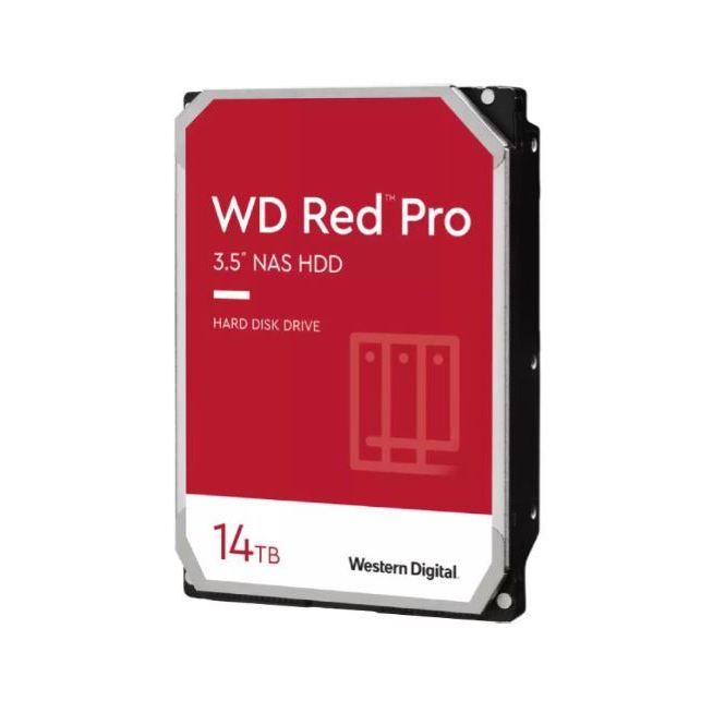 WD HDD NAS RED PRO 14TB SATA3(6Gb/s) 7200RPM 512MB Model : WD142KFGX-5YEAR  #WD142KFGX