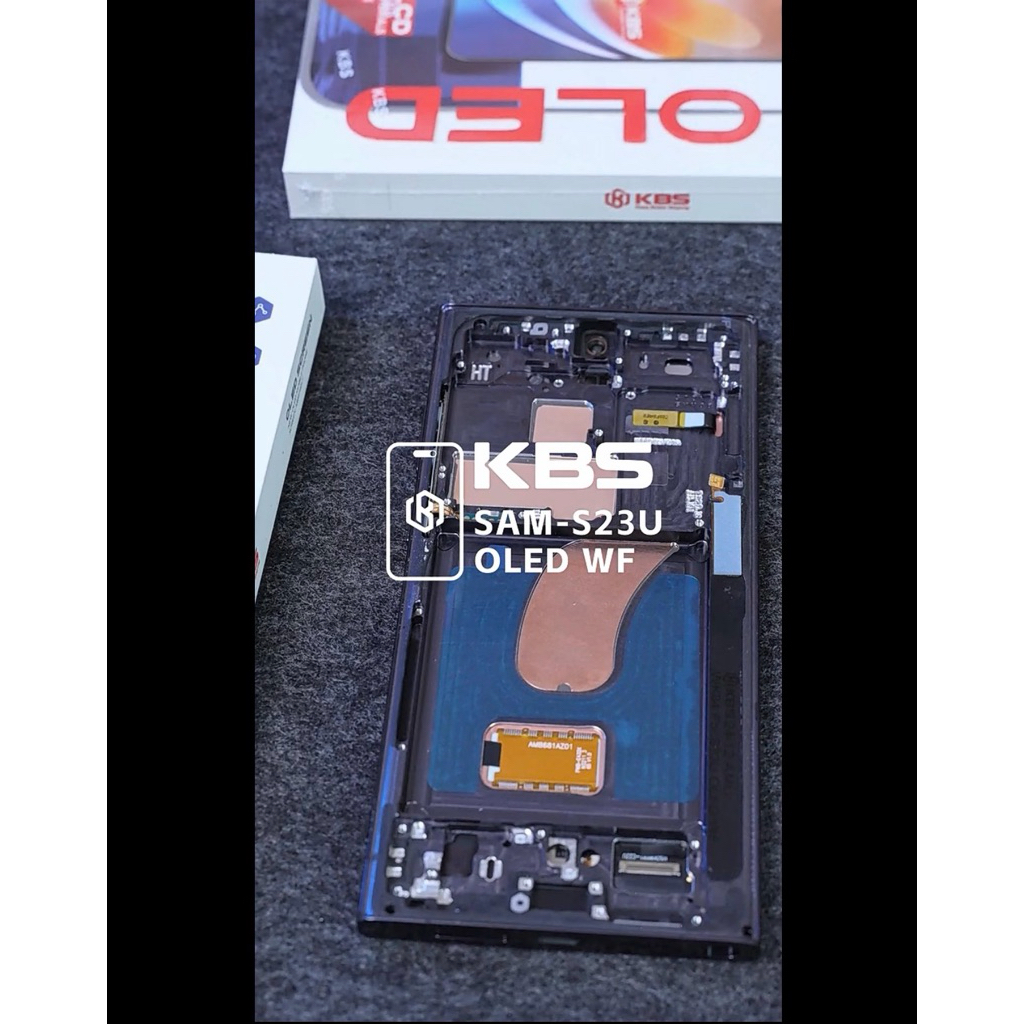 หน้าจอ KBS/OLED สำหรับ รุ่น Samsung S23Ultar พร้อม ชุดไขควง