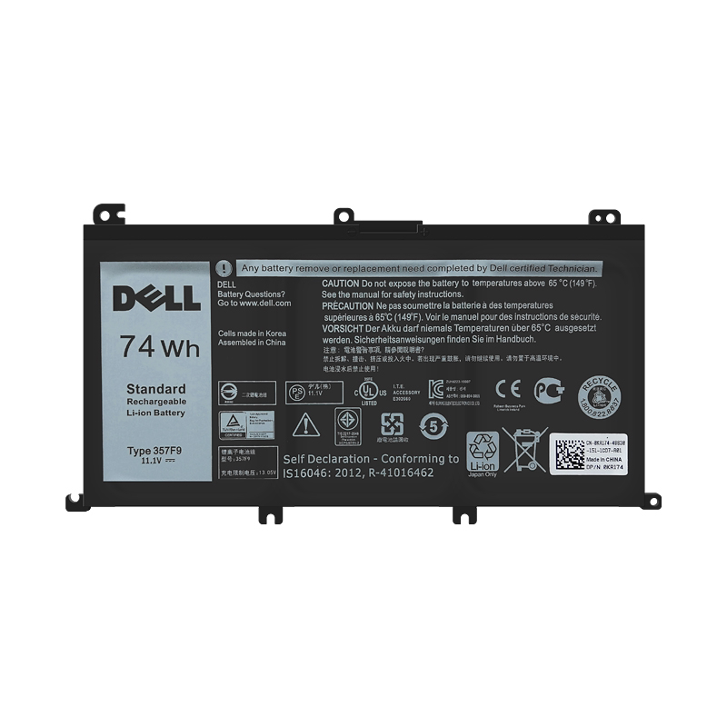 Laptop Battery Inspiron 15-7000 15-7557 7000 7557 71JF4 7559 7567 357F9 P65F Laptop Battery