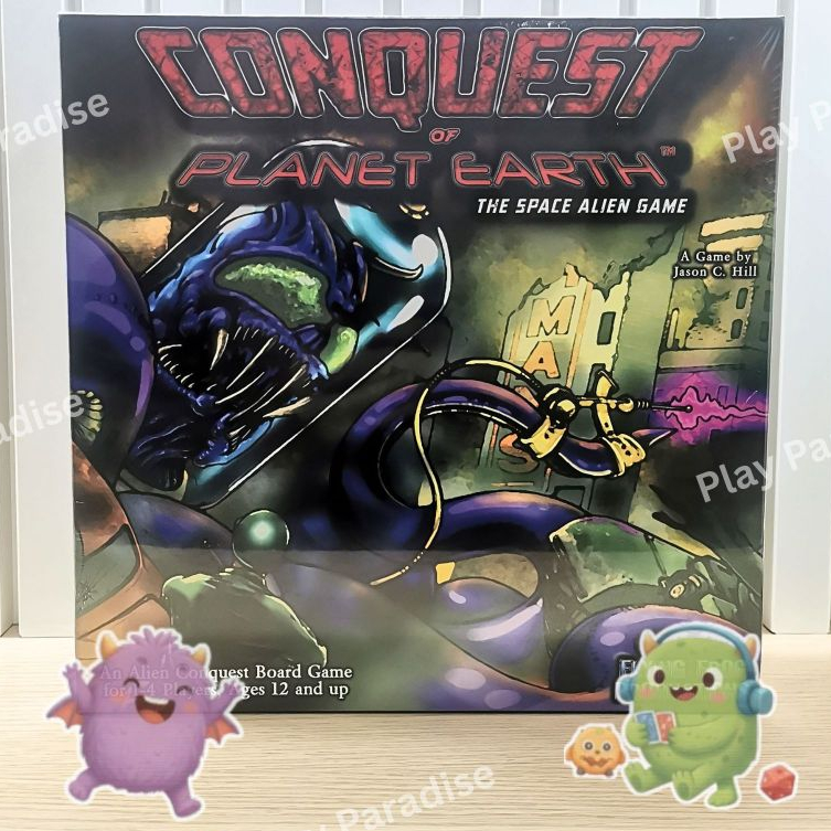 [มือ1] Conquest of Planet Earth The Space Alien Game (EN) ลิขสิทธิ์แท้ 100%