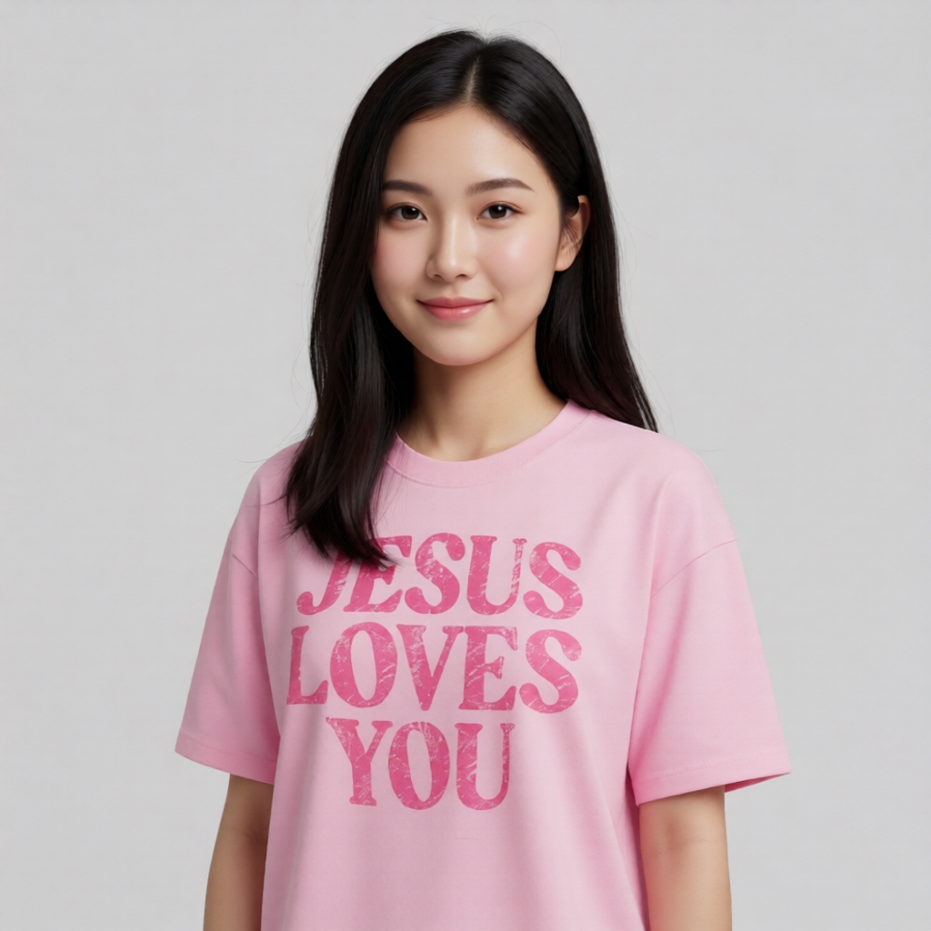 Jesus Loves You Vintage T-Shirt