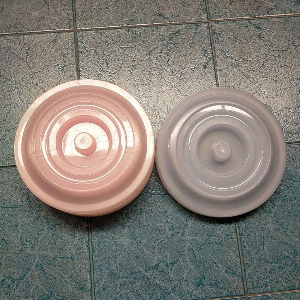(อะไหล่)ฝาถังพลาสติก สีขาว/คละสี