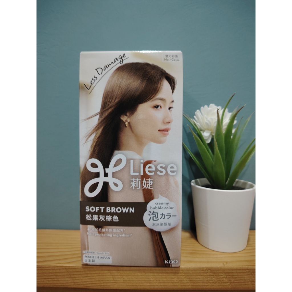 Liese ลิเซ่ โฟมครีมเปลี่ยนสีผม สี Soft Brown📌new​ package📌
