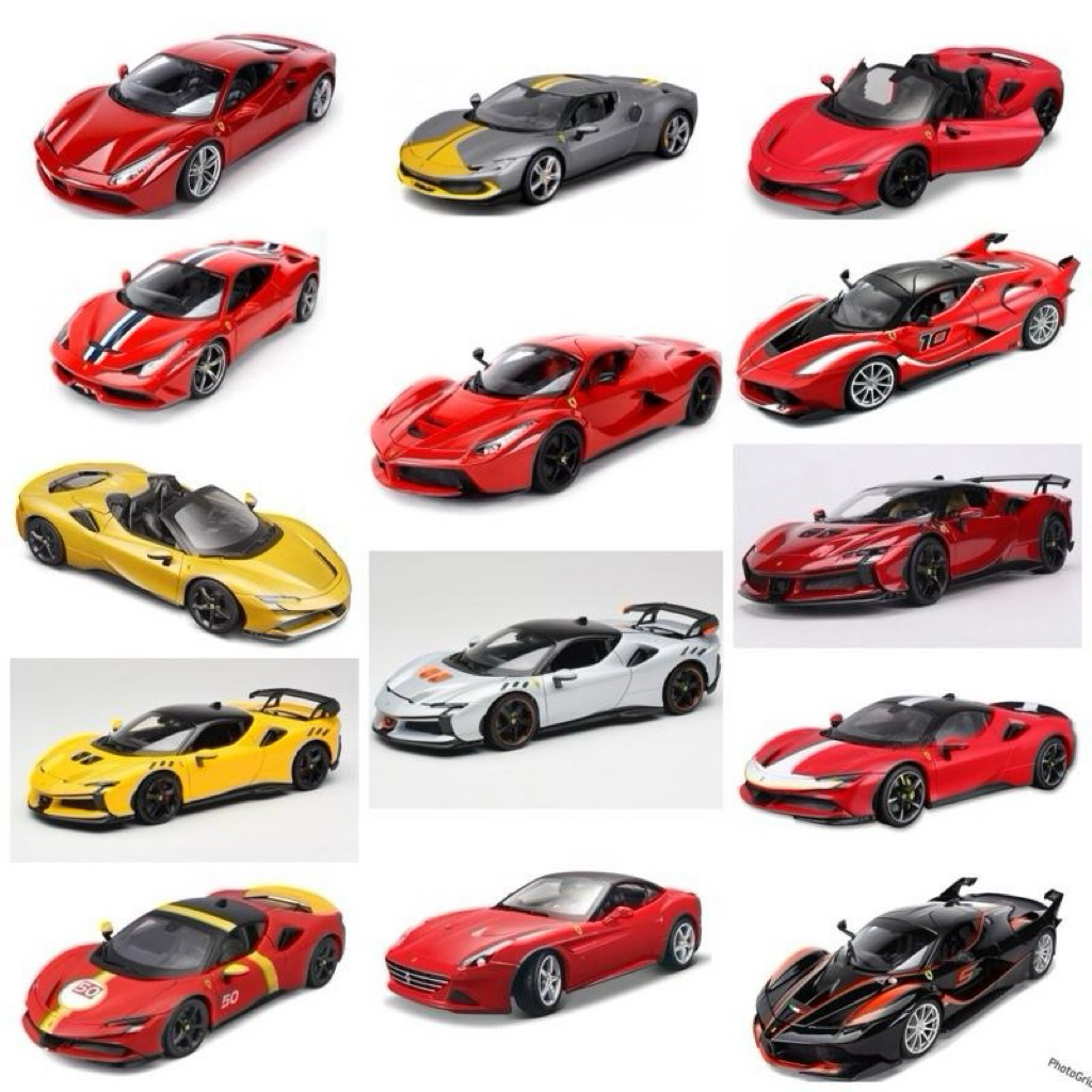 พร้อมส่งจาก กทม. โมเดลรถ Ferrari 1/18