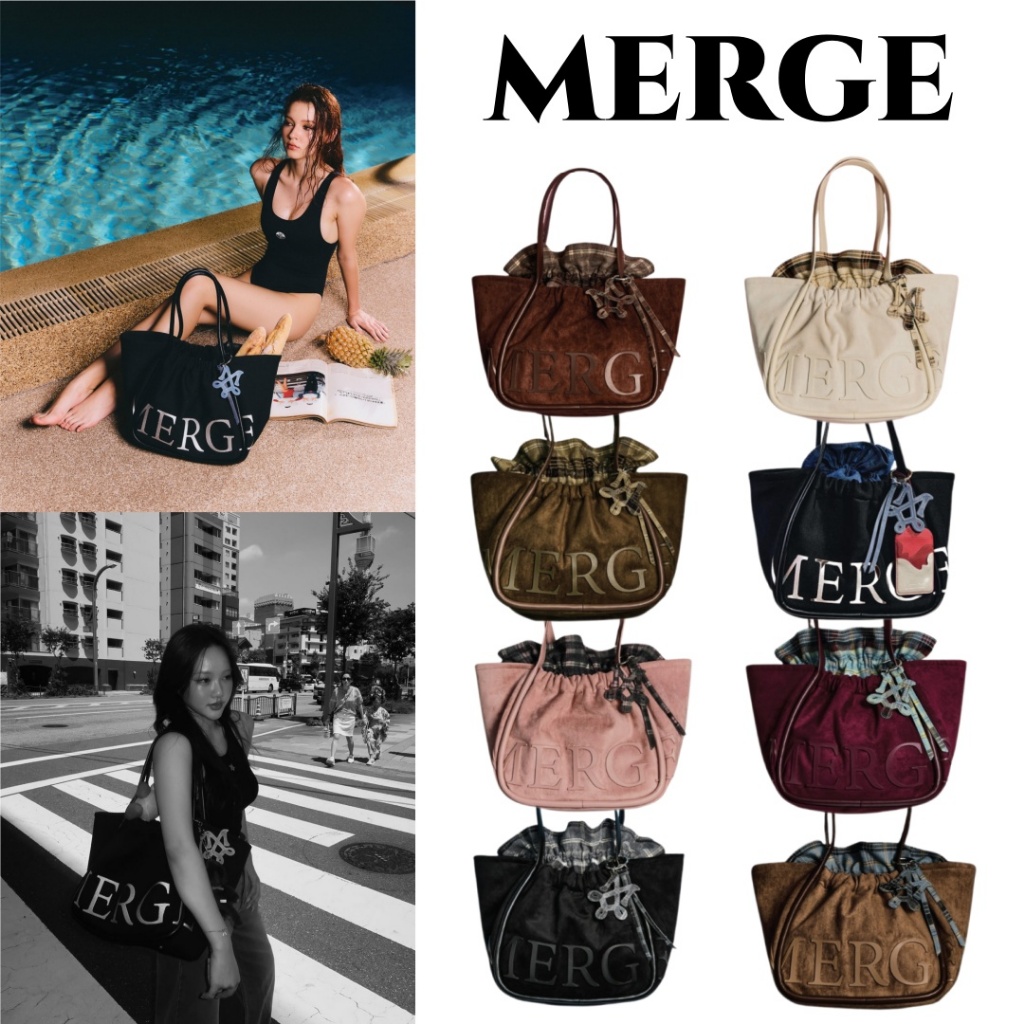 MERGE A DAY BAG กระเป๋าสะพายข้างแท้
