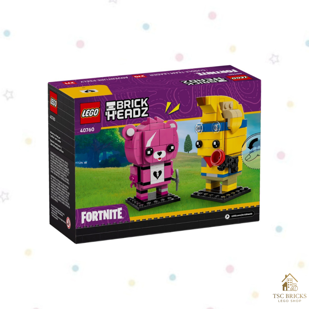 LEGO BRICKHEADZ 40760 Adventure Peely & Cuddle Team Leader (สินค้าพร้อมส่งจากไทย)